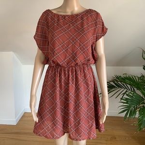 Elorie Plaid Dress | Size Small